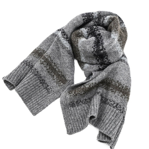 HERMES Gray Scarf - Picture 2 of 6